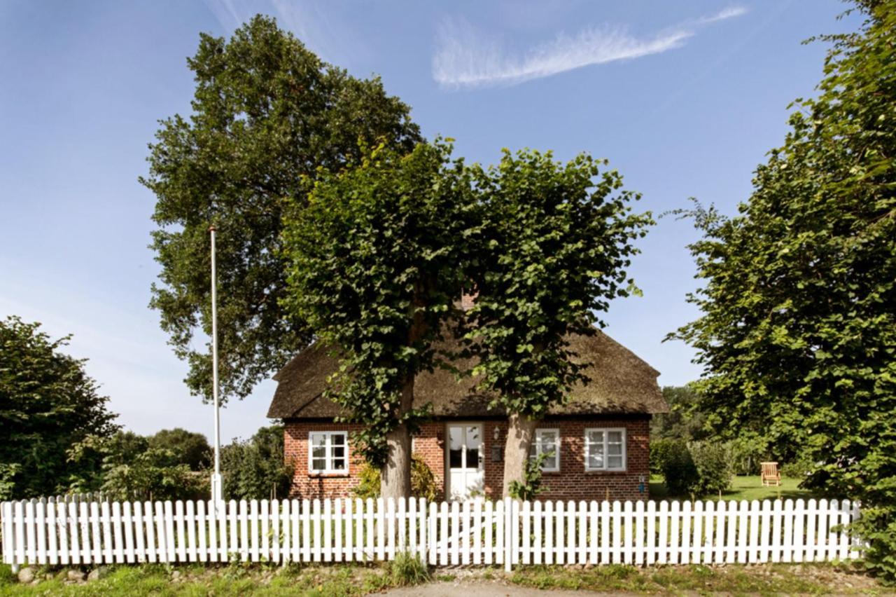 Romantisches Reetdachhaus - Frau Schroeders Mohrkirch Exterior foto
